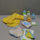 Melissa & Doug Mine to Love Changing & Bathtime Play Set for Dolls  Diapers, Pretend Shampoo,Wipes, Towel, More (19 pcs)