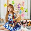 Max Fun 302pcs Easter Foam Stickers Set DIY Crafts Egg Bunny Chick Easter Decorations for Kids Crafts Party Favors Supplies Craft Kits for Kids
