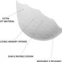 Anti Slip Toe & Heel Pads with Ergonomic Design,Shoe Fillers Inserts for Loose Shoes -