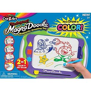 Cra-Z-Art Magna Doodle in Color - 50 Years of Creative Fun with Magnetic Drawing Board, Ages 3+
