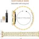 Mosonio Compatible with Bling Apple Watch Band Women 40/44/41/45/42/46mm with Shiny Metal Case, Full Sparking Luxury Diamond Bands and Cover Set, Charming Wedding Strap for iWatch SE Series 11/10/9/8/7/6/5/4