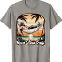 Funny Bigfoot Sasquatch Hawaiian Retro Beach Vacation Men T-Shirt, S