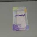 Lovmooful Compatible for iPhone 14 Pro Case Cute Clear Flower Floral Design for Girls Women Soft TPU Shockproof Protective Girly for iPhone 14 Pro-White Pink Floral