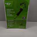 Greenworks 40V (130 MPH / 550 CFM / 75+ Compatible Tools) Cordless Brushless Axial Leaf Blower, Tool Only