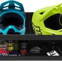 Helmet Tray, Aluminium Double Helmet Placement Rack, Triple Helmet Tray for Shops, Garages, Storerooms - Stores 3 Helmets - Gloves Goggles Jerseys, Sides for Hanging Clothes