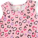 MyFav Big Girls Sleeveless Pajama Sets Cute Panda Polka Dot Sleepwear Loungewear