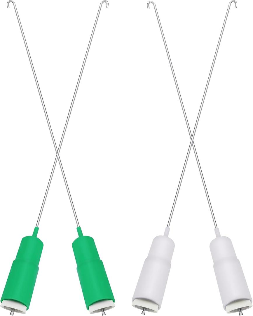 WH16X26911 & WH16X26910 GTW335ASN0WW GTW335ASN1WW GTW335ASN2WW GTW385ASW0WS GTW460ASJ0WW GTW460ASJ3WW GTW460ASJ4WW GTW465ASN0WW Washer Suspension Rod Kit Fit for G.E Washers - 24.53 inches