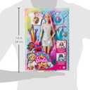 Barbie Fantasy Hair Doll & Accessories, Long Colorful Blonde Hair with Mermaid & Unicorn-Inspired Clothes