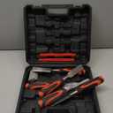 11 Piece Wood Chisels for Woodworking, Wood Chisel Sets Woodworking Tools Set with Honing Guide, Sharpening Stone and Storage Case