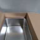XX-Large High Sided Stainless Steel Cat Litter Box