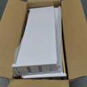 8 Tier Over The Door Pantry Organizer, 2 IN 1 Wall Mount or Hanging Spice Rack Seasoning Shelves with Adjustable Basket, Back of Door Organizer and Storage for Kitchen Cabinet and Room Closet (White)