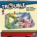 Hasbro Gaming Trouble Board Game, Includes Bonus Power Die and Shield, Family Game for 2-4 Players, Ages 5 and Up (Amazon Exclusive)