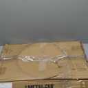 HVAC Premium 24" x 24" T-Bar Drop Ceiling Perforated Return Grill - Metal Back Casing - with 14" Collar