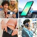 teloxy Magnetic for Samsung Galaxy A26 5G Phone Case,Shockproof Protective Durable Slim Translucent Matte Anti-Fingerprint Phone Case,Black