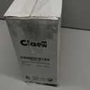 Ciaell 150PCS Rose Gold Plastic Plates  Disposable Plates with Rose Gold Plastic Silverware include 50Plates, 25Forks, 25Knives, 25Spoons, 25Cups for Wedding & Party