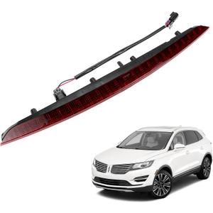 FEXON 3rd Third Brake Light 923-302 For Lincoln MKX 2016 2017 2018 Nautilus 2019 2020 Center High Mount Stop Light Replaces FA1Z13A613AB