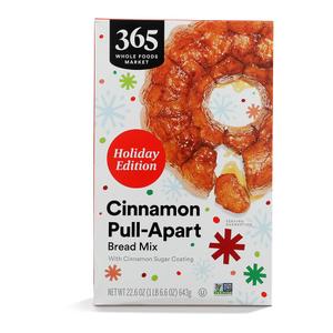 365 by Whole Foods Market, Cinnamon Pull Apart Bread Mix, 22.7 Ounce BBD: 09-05-26