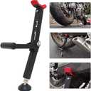 Motorcycle Rear and Front Wheel Lift Stand Trail Stand Easy And Portable-Second Generation New Design for Most Motorcycle Wheels