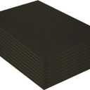 UCreate Foam Board, Black-on-Black, 20" x 30", 10 Sheets