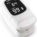 HealthSmart Digital Fingertip Sport Pulse Oximeter, Fast Results, Clinically Accurate, EasyToRead LED Display, AutoShutoff