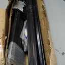 Fence Posts 7 Ft - 16 Pack, Requires Manual Assembly, Heavy Duty Metal Fence Post, No Dig U Post for Farm, Garden, Orchard and Outdoor Wire Fencing (Black)