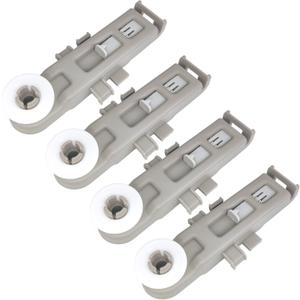 W10888592 Dishwasher Rack Wheels, Dishwasher Upper Dishrack Roller Replacement Parts PS11769236 8575281 WP8575281 (4Pcs)