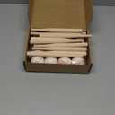 Libima 24 Pcs Baseball Party Favors Mini Baseball Bats and 2" Foam Baseballs Set, 8 Inch Unfinished Wood Small Bats for Painting DIY Sports Theme Birthday Party Supplies Classroom Event Decorations
