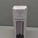 COKUNST Portable Blender, Small Smoothie & Shake Maker with 8 Blades, 17 oz (500ml) Personal Blender with LED Display, USB C Rechargeable Juice Mixer with Extra Lid for Travel, Office Gym, Home, Black