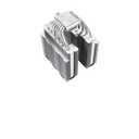 TL-PS120 EVO Phantom 7 Heat Pipe Dual Tower air-Cooled Radiator Anti-Gravity Heat Pipe CPU Radiator(TL PS120 fanless)