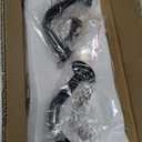 YUOROS Window Plant Shelves, 3-Tier Rotating Plant Shelf Stand, Indoor Metal Wall Plant Holder