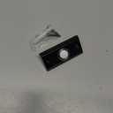 Dreyoo Lighted Metal Doorbell Push Button, Vintage Doorbell Push LED Buttons Replacement Most Chimes, Wall Mounted Door Bell Buttons Use in Home, Garage Door Opener Switch Property in Copyright(Black)