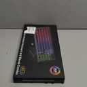 Wireless Keyboard and Mouse Combo, RGB Backlit, Rechargeable & Light Up Letters, Full-Size, Soft Typing, Sleep Mode, 2.4GHz Quiet Keyboard Set for Mac, Windows, Laptop, PC, Trueque KM42Pro (Black)