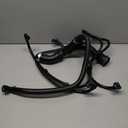 LR034637 Upper Supercharger Coolant Hose for Land Rover LR4 HSE Sport 3.0L 2014-2016 Rubber Black Good Sealing