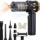 Handheld Car Vacuum Cleaner 17000Pa High Power, 3-In-1 Mini Car Vacuum Portable Cordless, 6000Mah Battery, 3-Speed Brushless Motor Powerful Handheld Vacuum Cordless with Led Light 3 for Home, Pet Hair