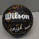 WILSON Caitlin Clark Repetition Basketball - Black/Yellow, Size 7-29.5"