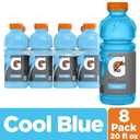 Gatorade Thirst Quencher, Cool Blue, 20 Fl Oz (Pack of 8)