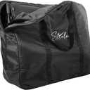 Strolee Padded Double Stroller Travel Bag & Protective Storage Cover For Airplane Gate Check - Universal Fit On Most Double Travel Strollers