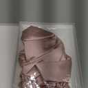 YANIBEST Adjustable Satin Bonnet Double Layer Hair Bonnet for Sleeping Bonnets for Women Hats Curly Natural Hair, Blush Pink (One Size)