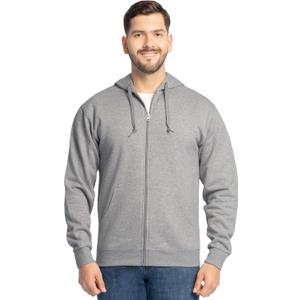 Fruit of the Loom Eversoft Fleece Full Zip Hoodie Sweatshirt (3X-Large)