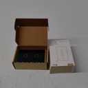 MOES 2.4GHz WiFi Wall Touch Smart Switch Neutral Wire Required, 3 Way Multi-Control, Glass Panel Light Switch Work with Smart Life/Tuya App, RF433 Remote Control, Alexa and Google Home Black 2 Gang