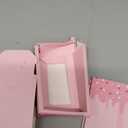 PH PandaHall Paper Ice Cream Shape Gift Boxes, 20 pcs 3.6x2 Inch Mini Cartoon Candy Folding Paper Box Party Favor Candy Box for Halloween Birthday Wedding, Pink