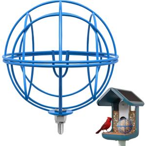 Metal Suet Ball Holder for Bird Buddy Smart Feeders & Others with 5mm Screw Hole for Accessory, Compatible with BirdBuddy Feeders, Durable Add-on Accessory (Blue) Metal Suet Ball Holder for Bird Buddy Smart Feeders & Others with 5mm Screw Hole for Accessory, Compatible with BirdBuddy Feeders, Durable Add-on Accessory (Blue)