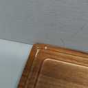 HouseJoy Acacia Wood Cake Stand Large 17" Rectangular Cake Holder, 2in1 Dessert Table Display Set & Charcuterie Board, Acrylic Cake Dome Cover for Cheese/Veggie/Desert /Chips & Dip