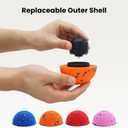 Interactive Dog Ball Replacement Shell (Orange)