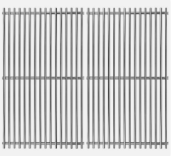 SS563S2 (2-Pack) 19-1/4 Stainless Steell Grates Replacement for Jenn Air 720-...