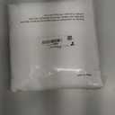 Chyhomenyc White Curtains 63 Inch Length 2 Panels, Faux Linen Textured Semi Light Filtering Soft Airy Rod Pocket Window Treatment Drapes for Living Room Bedroom, 40Wx63L Inch, Set of 2