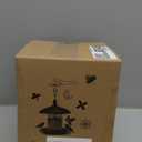 Metal Roof Bird Feeder - Chew Proof for Outdoor Hanging Wild Bird Seeds. Bronze (1.7lb:Bronze)