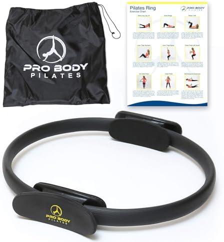 ProBody Pilates Fitness Circle – 14 Inch Pilates Ring for Focusing on Toning Inner Thighs, Arms, and Core
