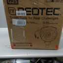 NEO-TEC Retractable Garden Hose Reel 82 ft 1/2 Inch, Ground-Mounted Freestanding Water Hose, No-Drill 360 Swivel, Any-Length Lock & 20% Slow Return for Large Yard Lawn Car Washing