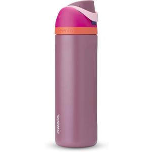 Owala FreeSip Insulated Stainless Steel Water Bottle with Straw for Sports and Travel, BPA-Free Sports Water Bottle, 24 oz, Crown Jewel